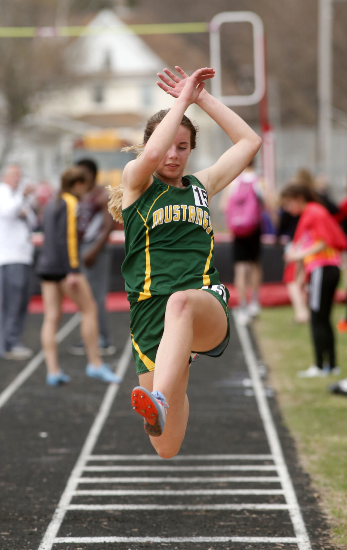 Melrose-Mindoro track's Hannah Peterson